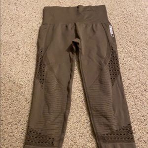 Cropped gymshark seamless leggings